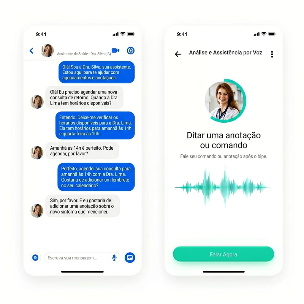 Assistente Serena no WhatsApp e busca por voz